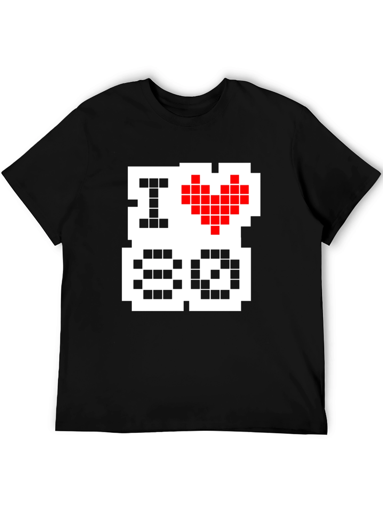 I Love 8-Bit Graphic Tee - Retro Gaming Shirt