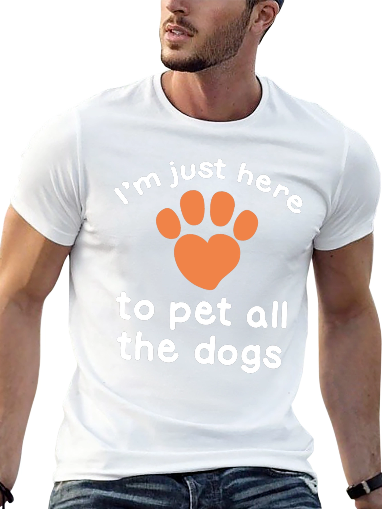 Pet All the Dogs Graphic T-Shirt