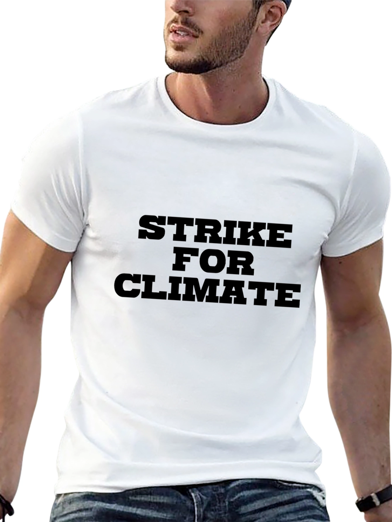 Strike for Climate Black T-Shirt