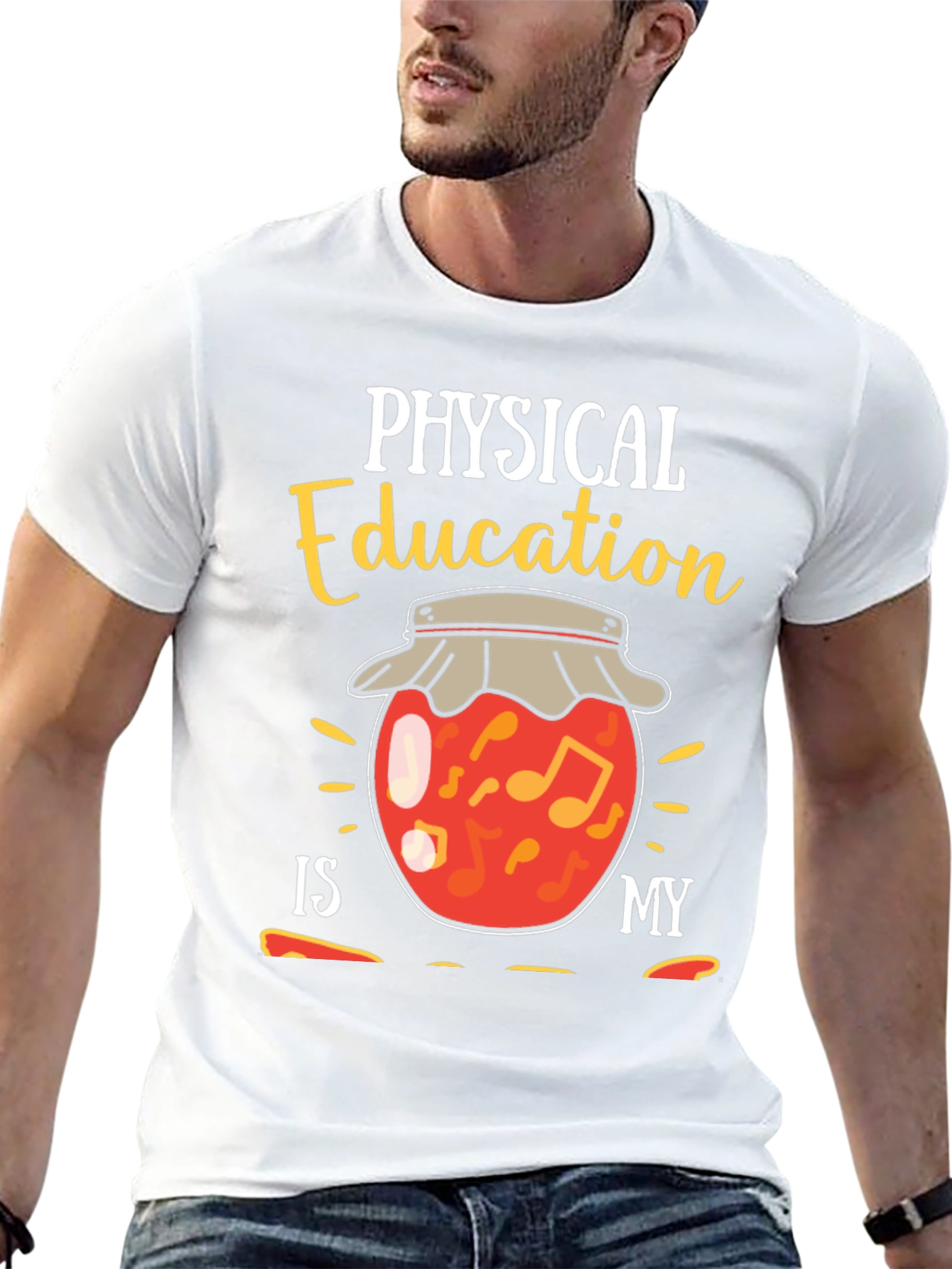 Physical Education is My Jam Funny T-Shirt