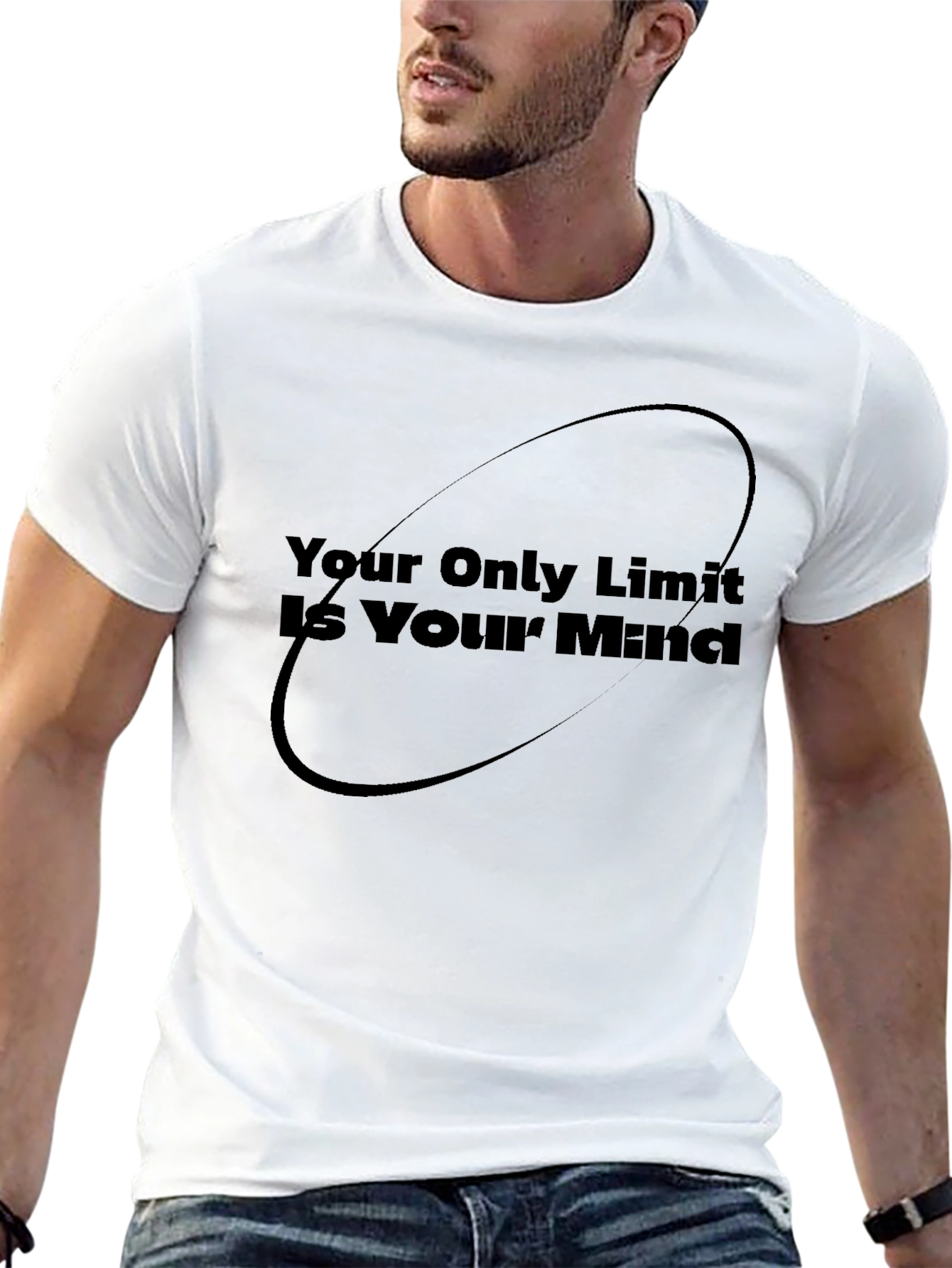 Inspirational Mindset T-Shirt - Black