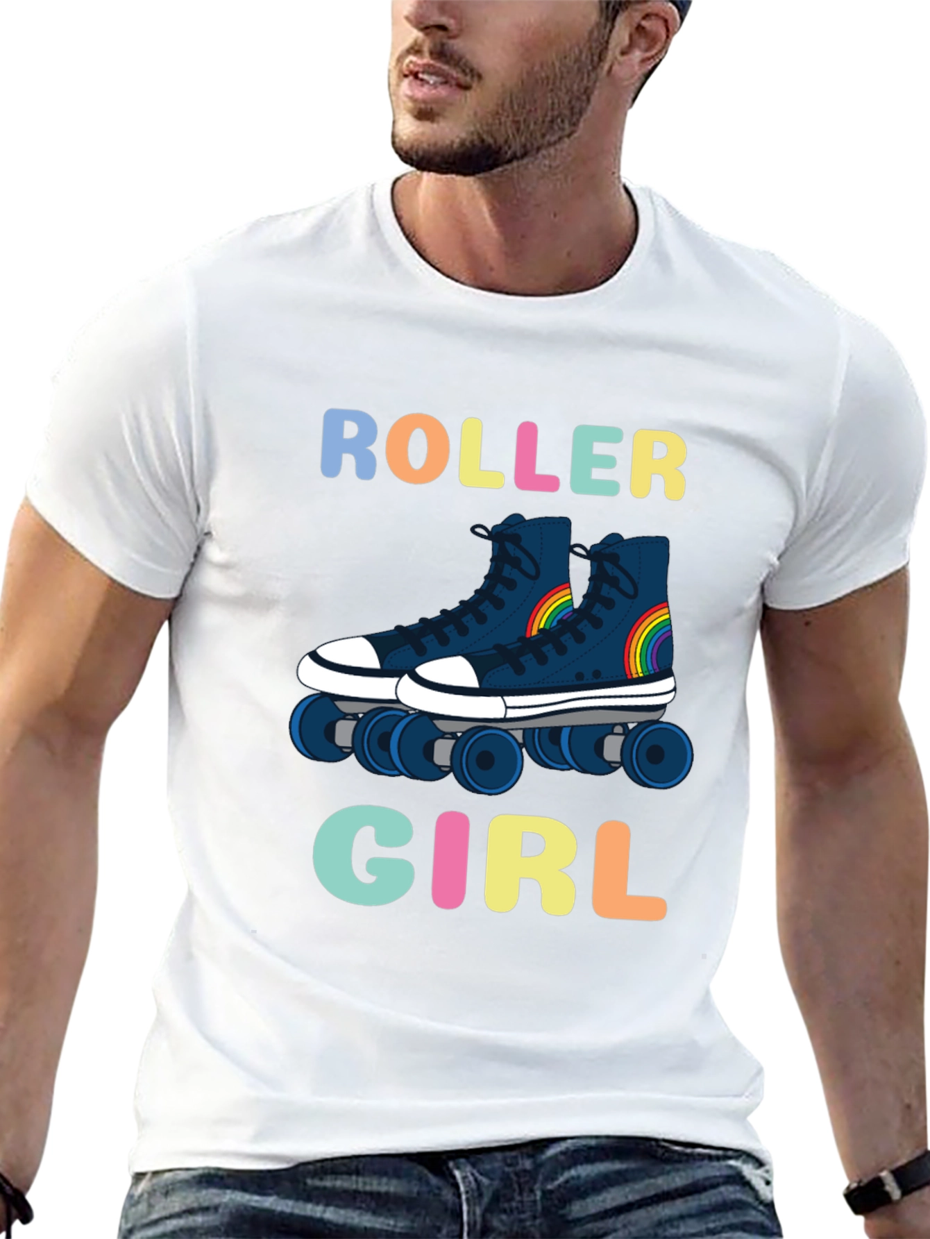 Roller Girl Graphic T-Shirt