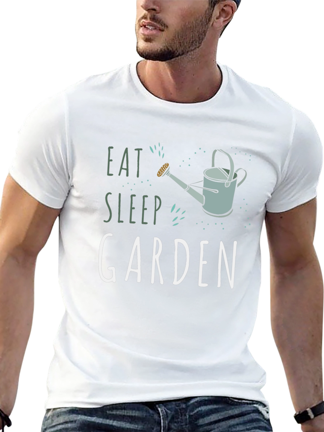 Eat Sleep Garden T-Shirt - Gardening Tee