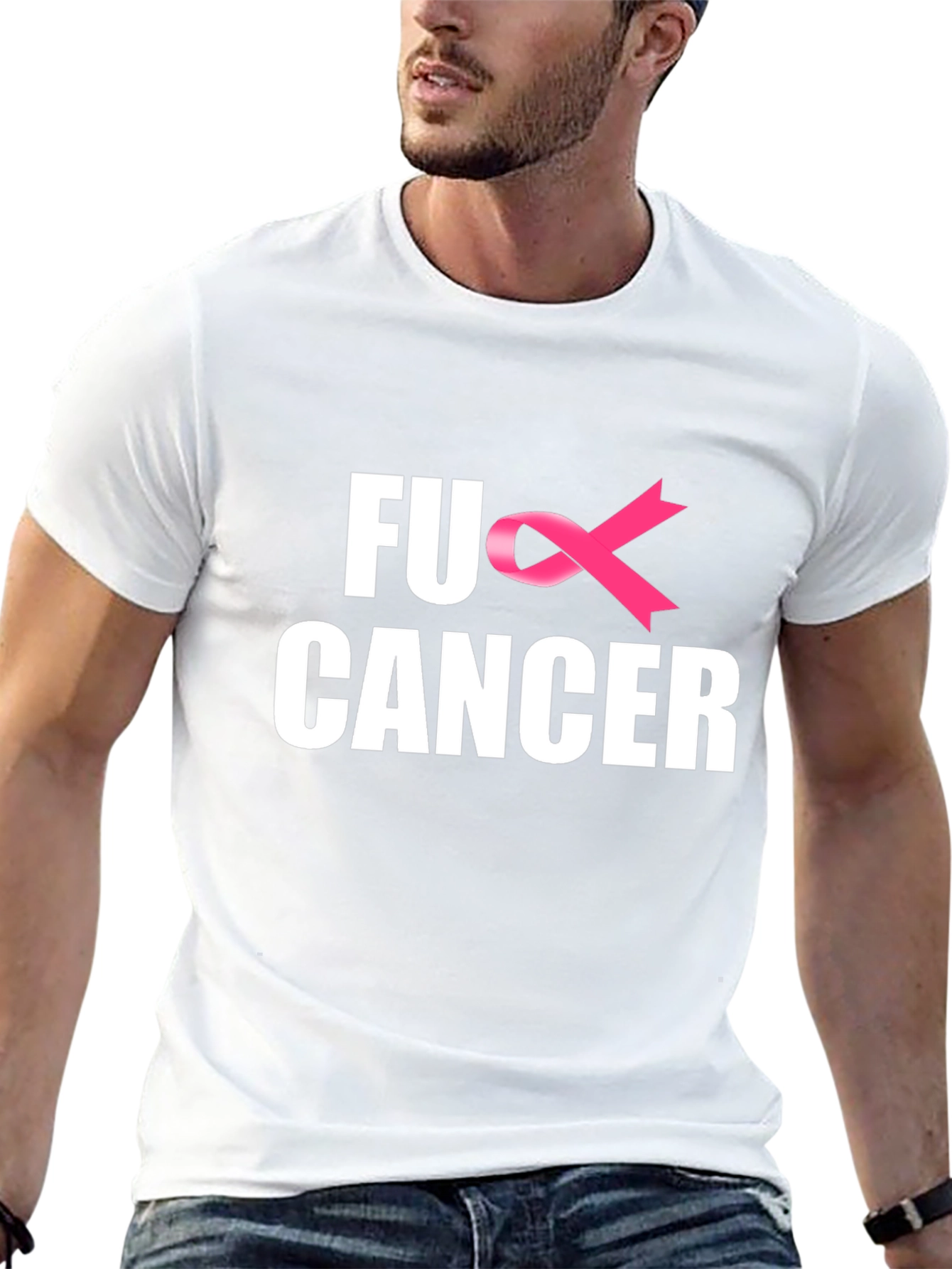 Fu Cancer Ribbon Awareness T-Shirt