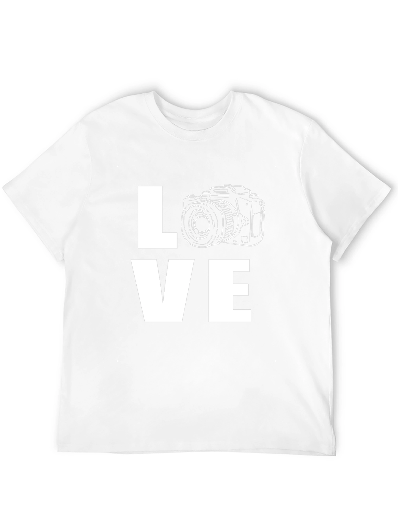 Camera Love Graphic Tee - Photography Enthusiast Shirt