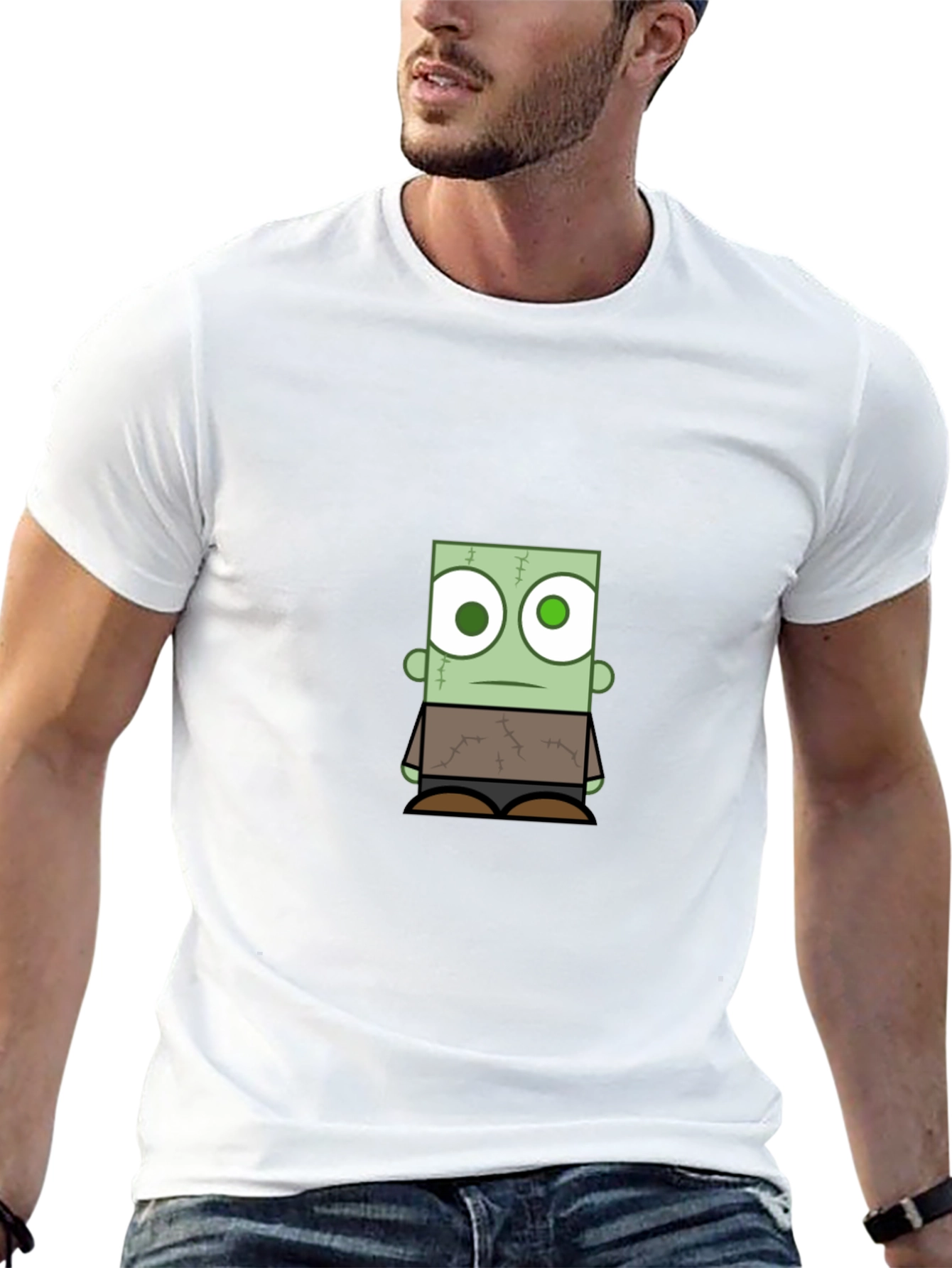 Cartoon Zombie Graphic Tee