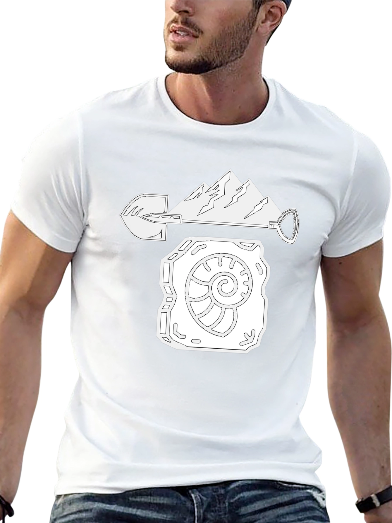 Geologists Tee: Fossil & Mining Graphic T-Shirt