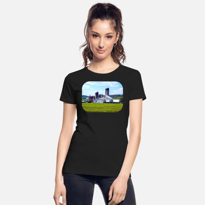 Pennsylvania Farm With Silos