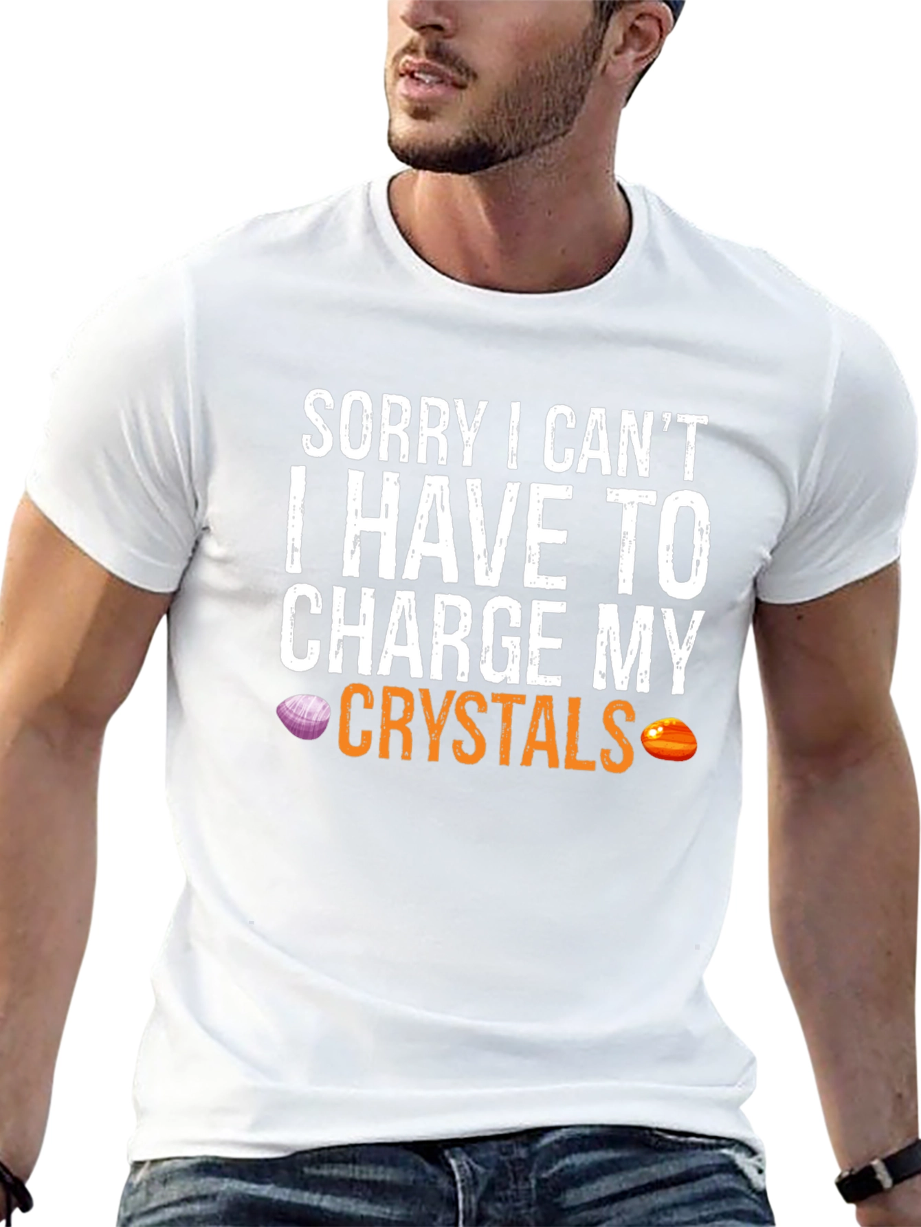 Charge My Crystals Graphic Tee
