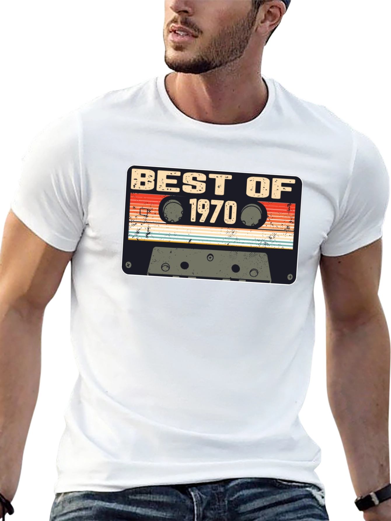 Best of 1970 Cassette Tape Graphic Tee