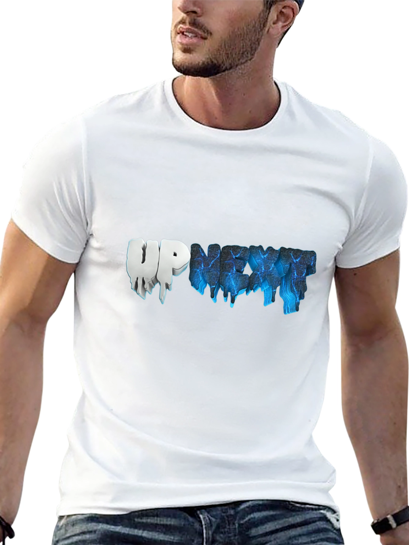 UP NEXT Graphic T-Shirt - Stylish Black Tee