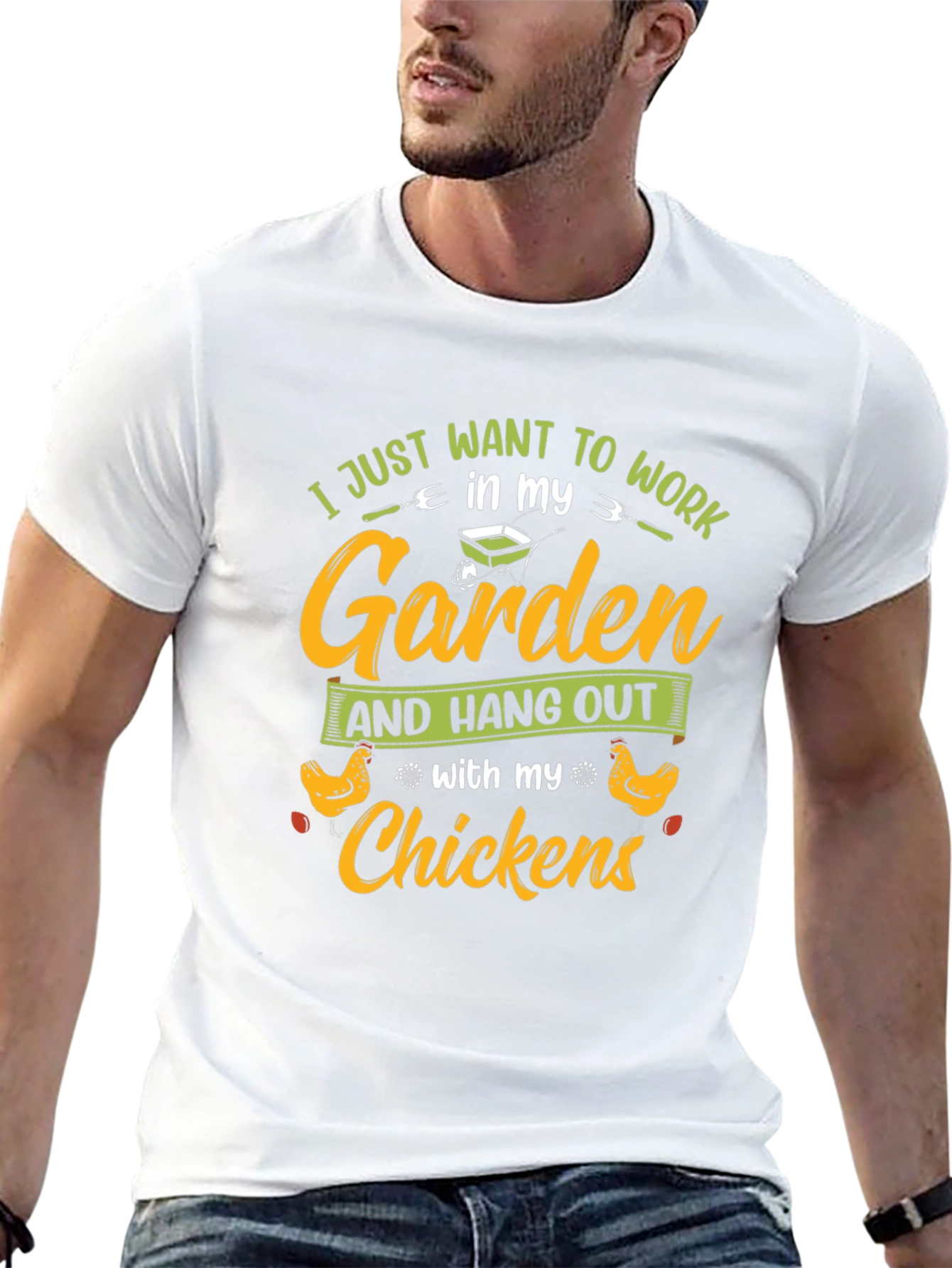 Gardening & Chickens T-Shirt