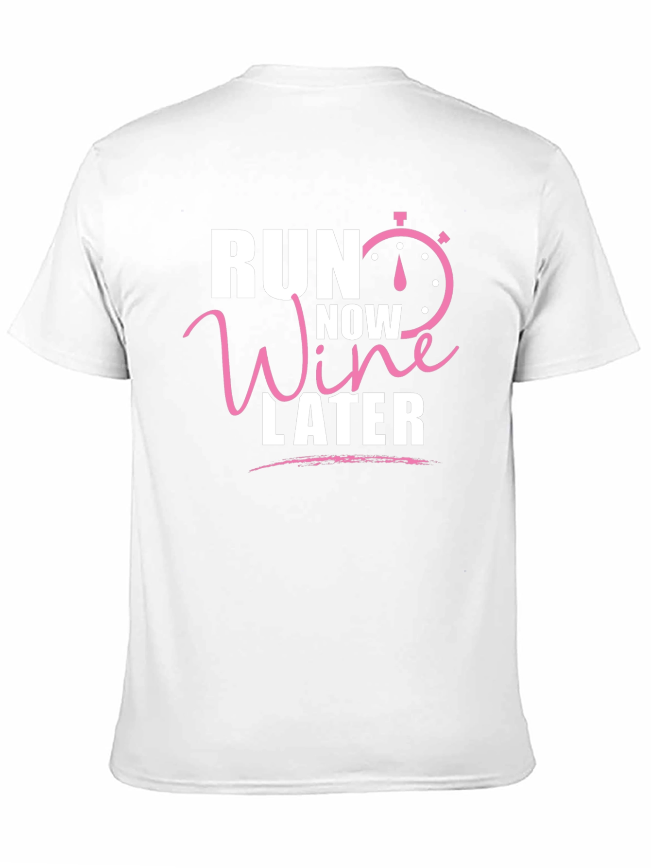 Run Now Wine Later Graphic T-Shirt