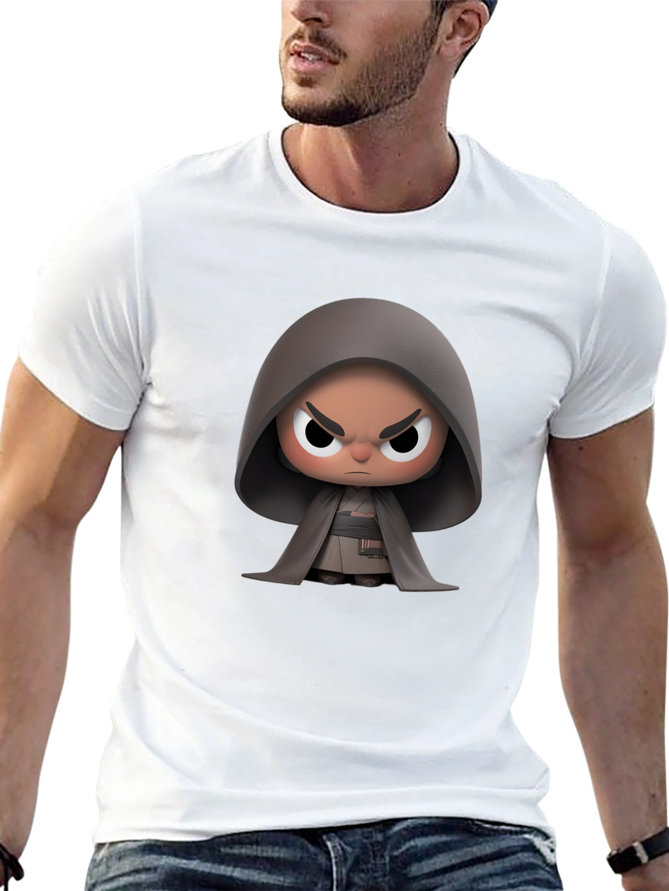 Dark Side Cartoon Graphic Tee