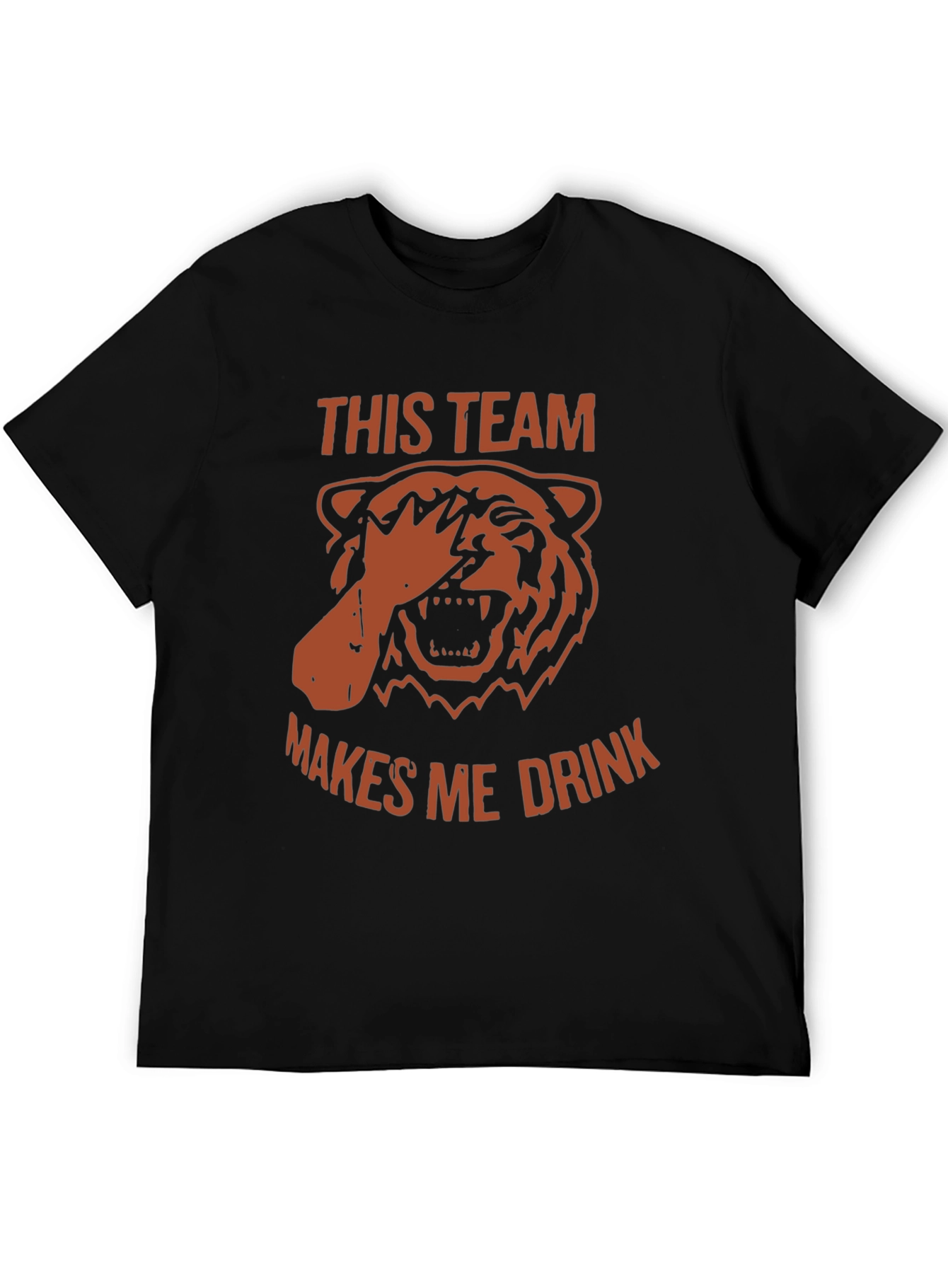 Funny Team Makes Me Drink Graphic Tee