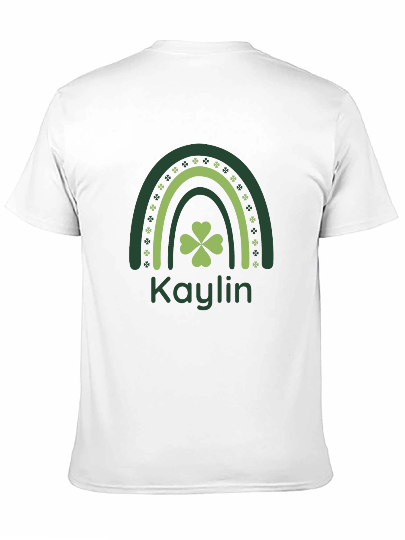 St. Patricks Day Rainbow Personalized T-Shirt