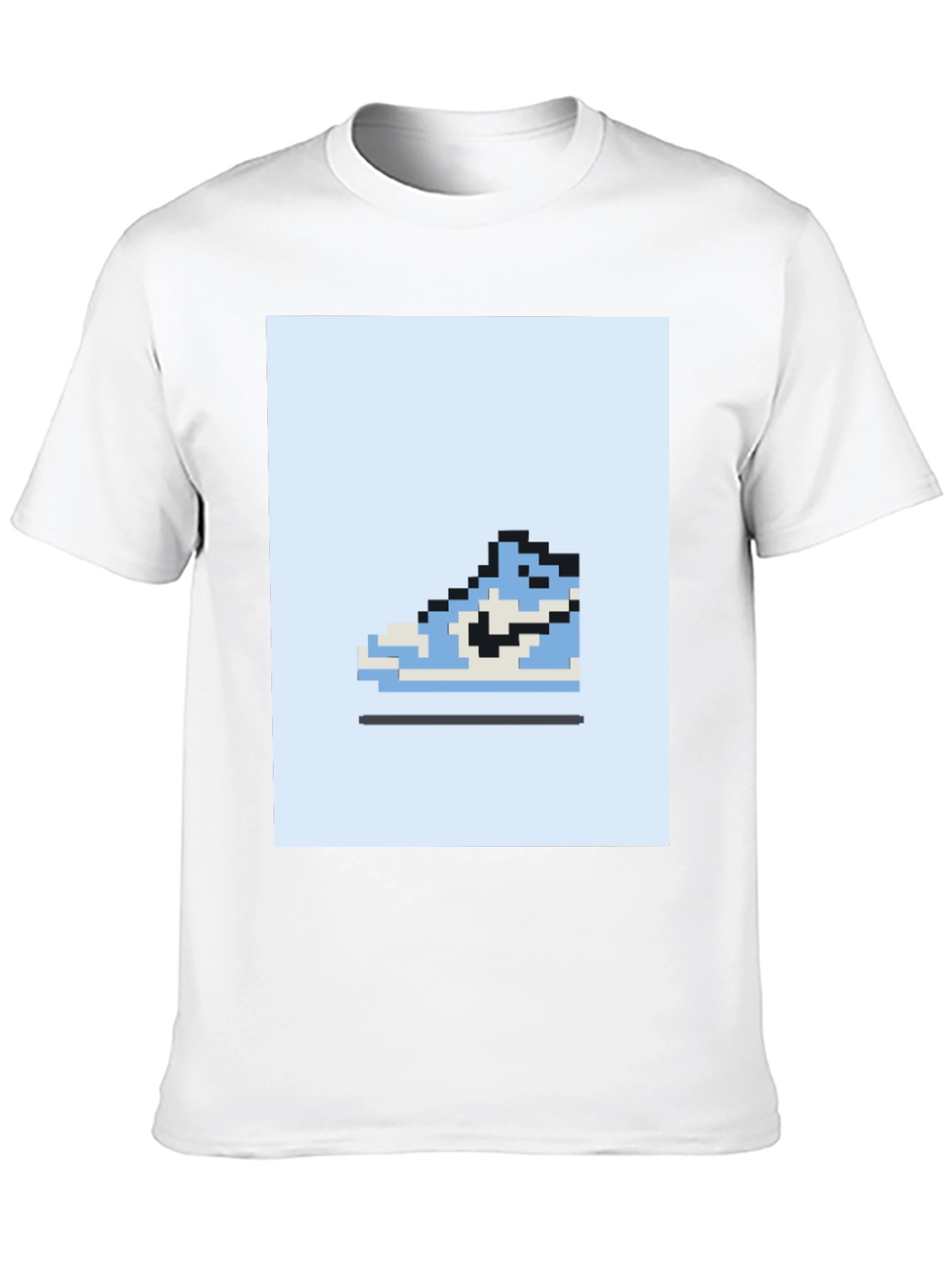 Pixel Sneaker T-Shirt - Retro Gaming Style
