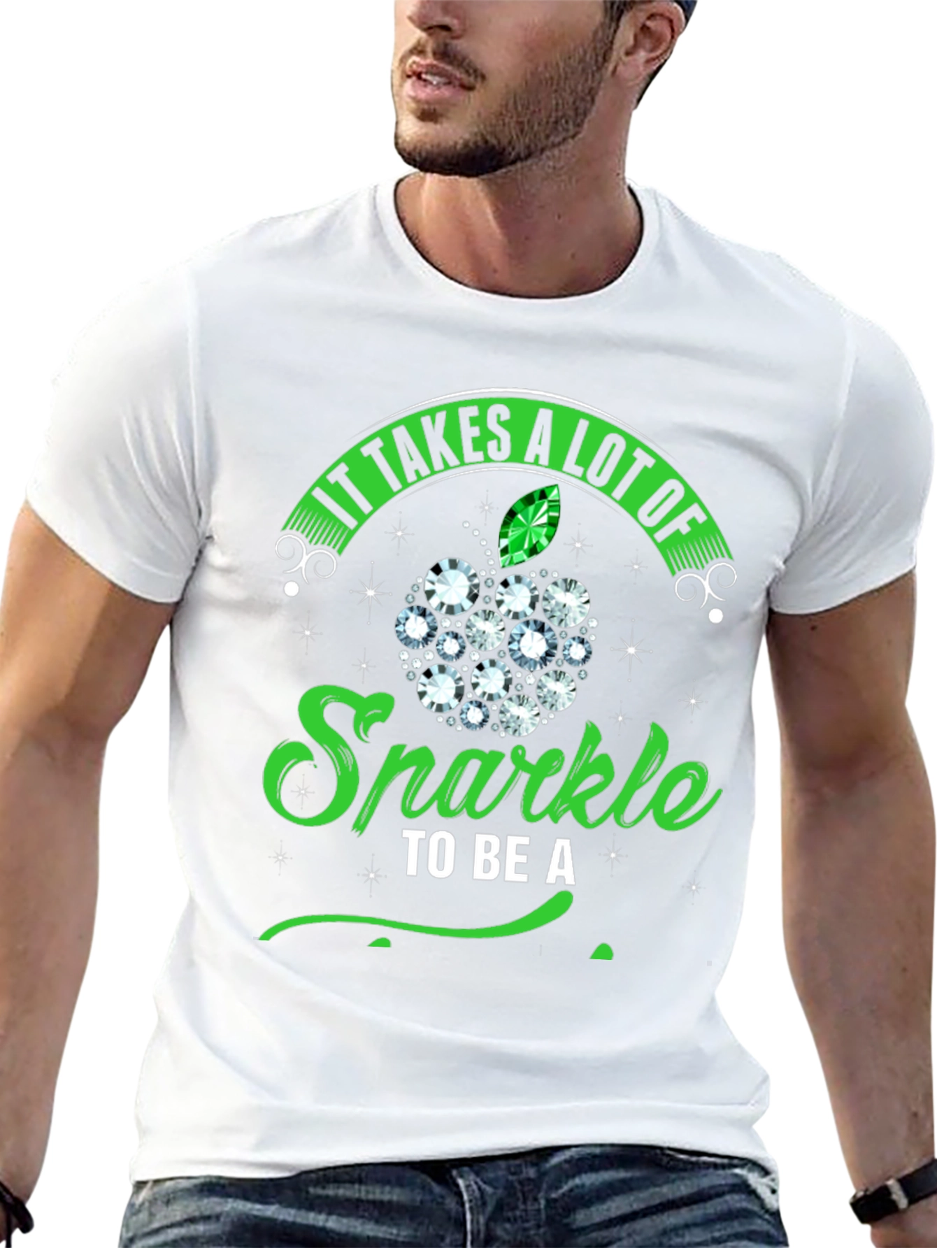 Sparkle Apple T-Shirt: Teacher Appreciation Tee