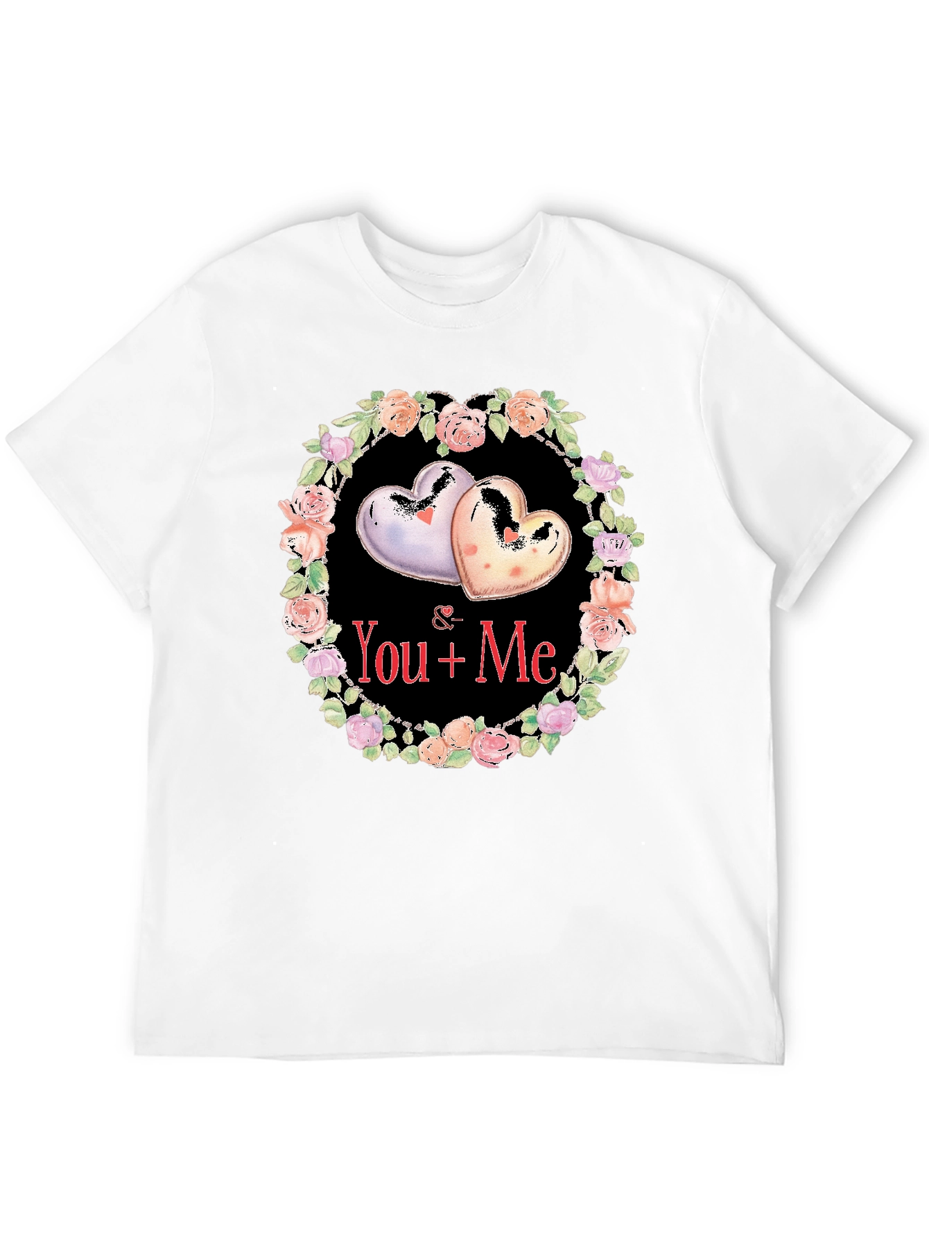 Floral Heart Valentines Day T-Shirt