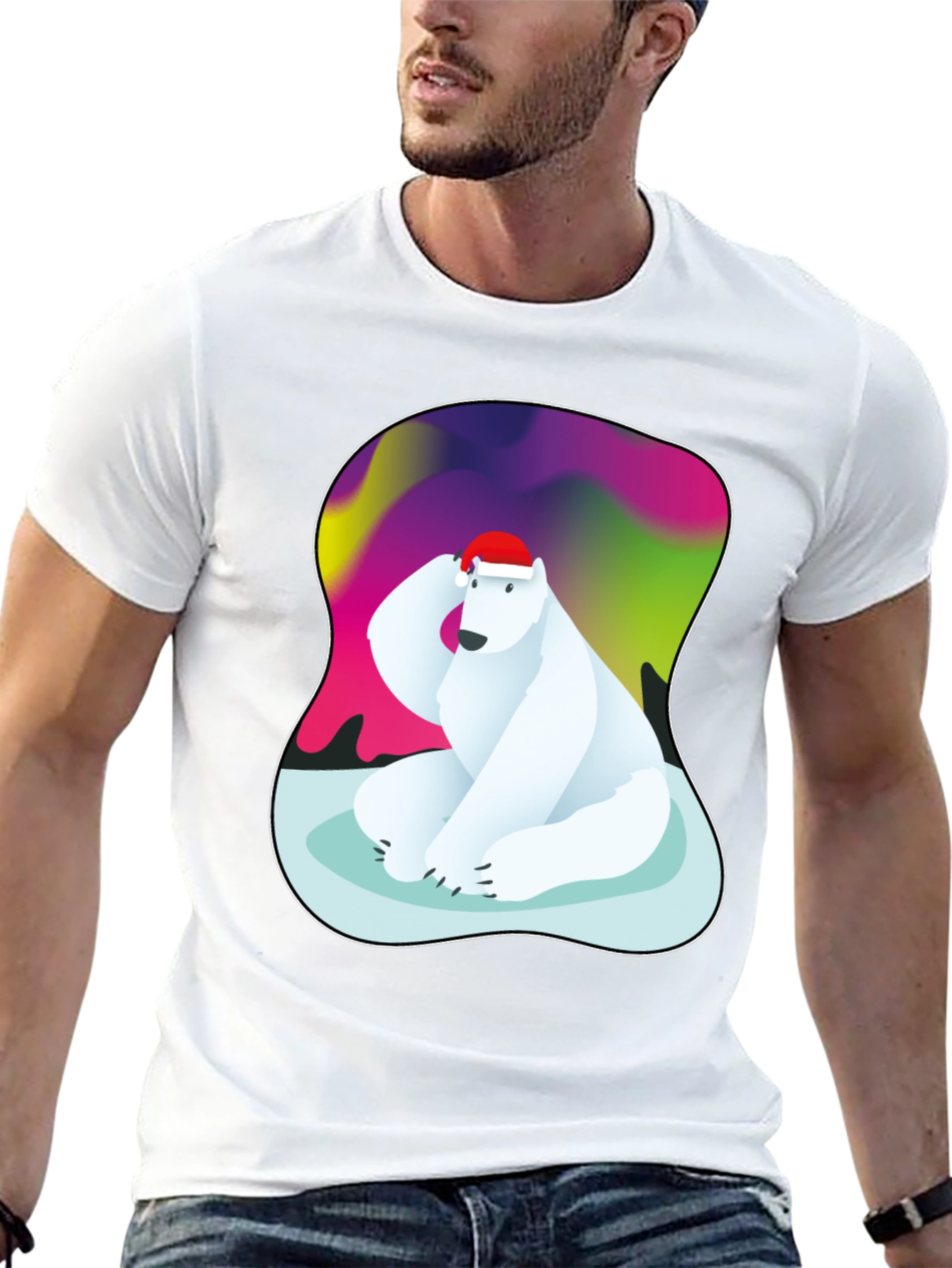 Polar Bear Holiday Tee