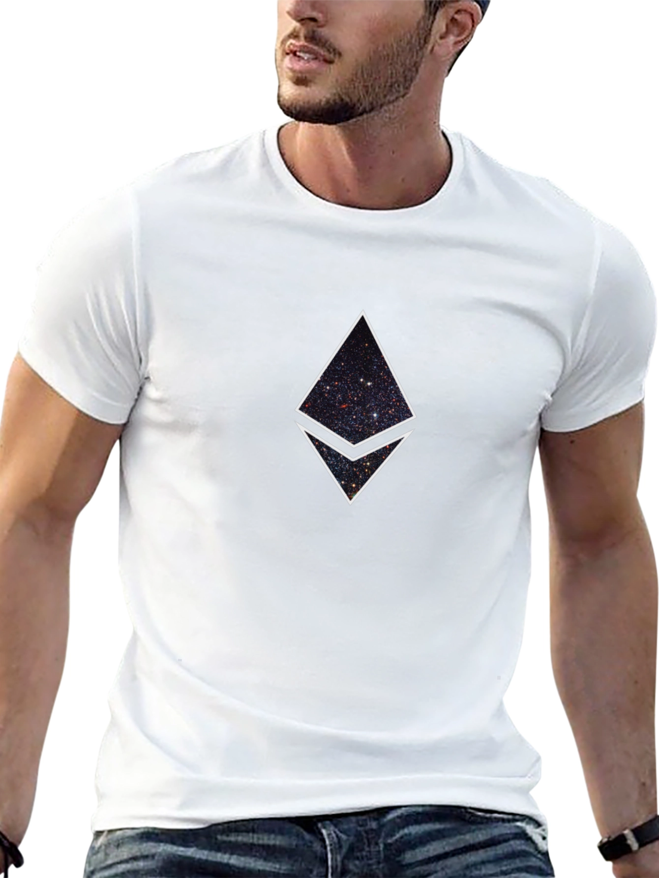 Ethereum Galaxy Graphic T-Shirt