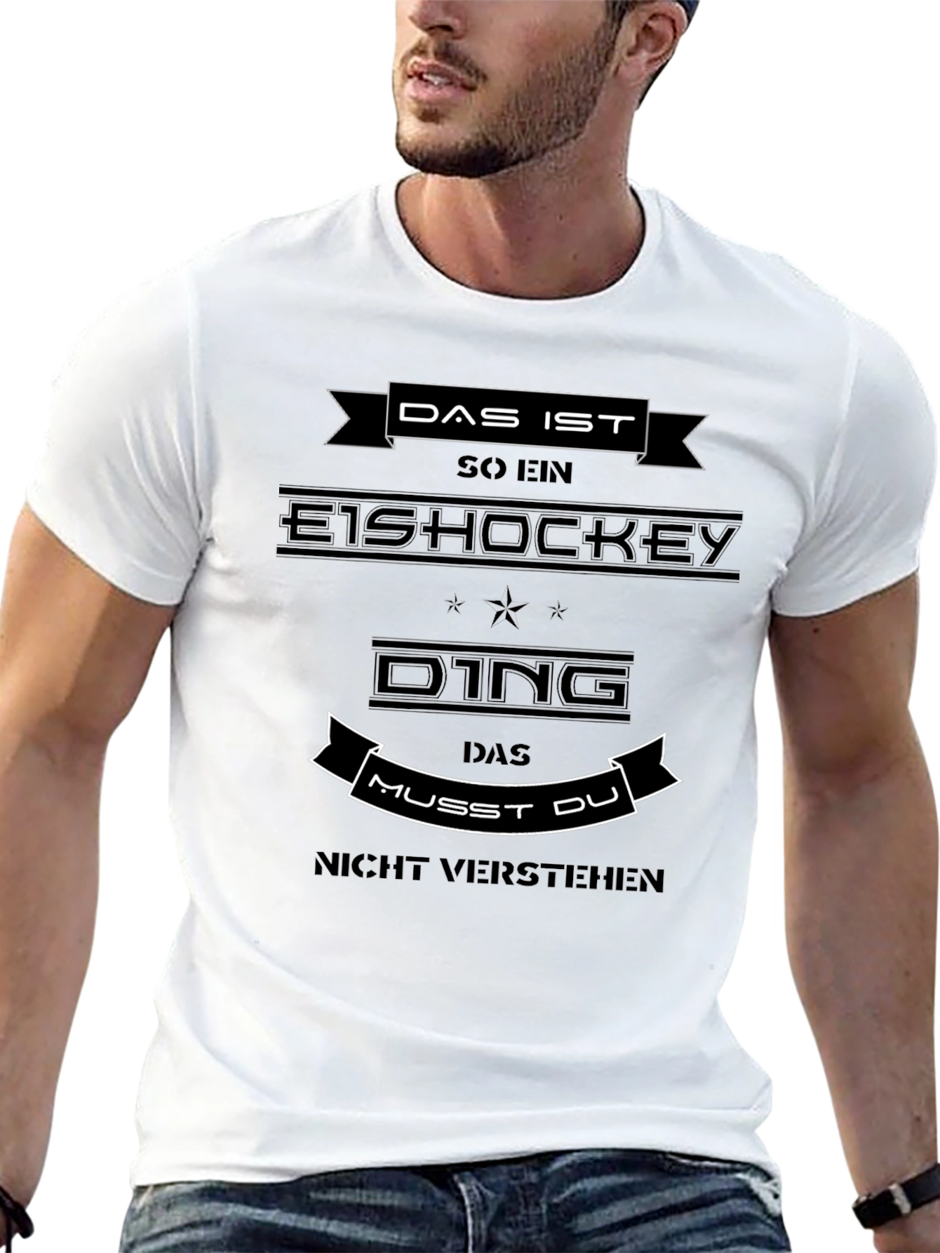 Funny Ice Hockey T-Shirt - Das Ist So Ein!