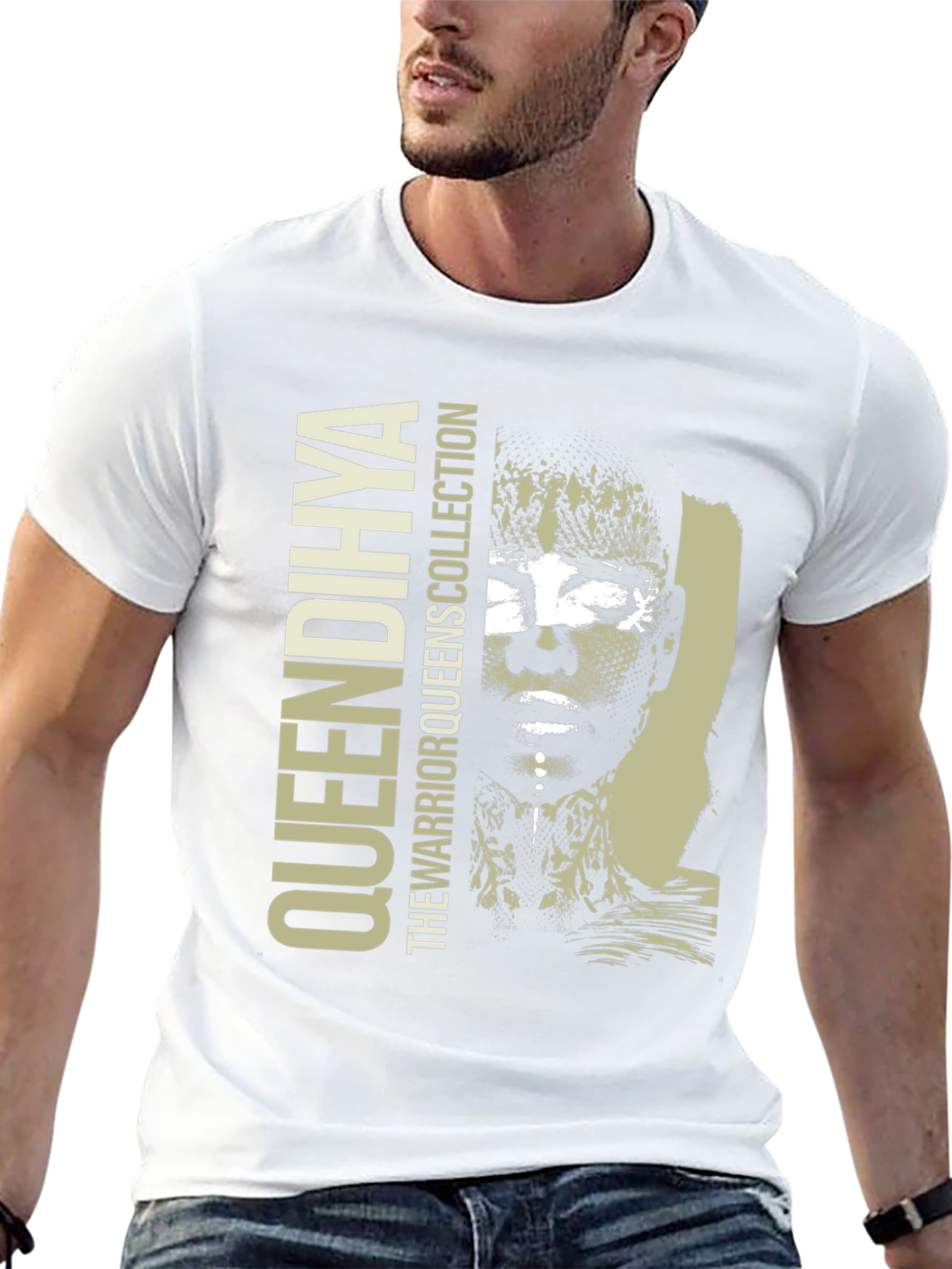 Queen Dihiya Graphic Print T-Shirt