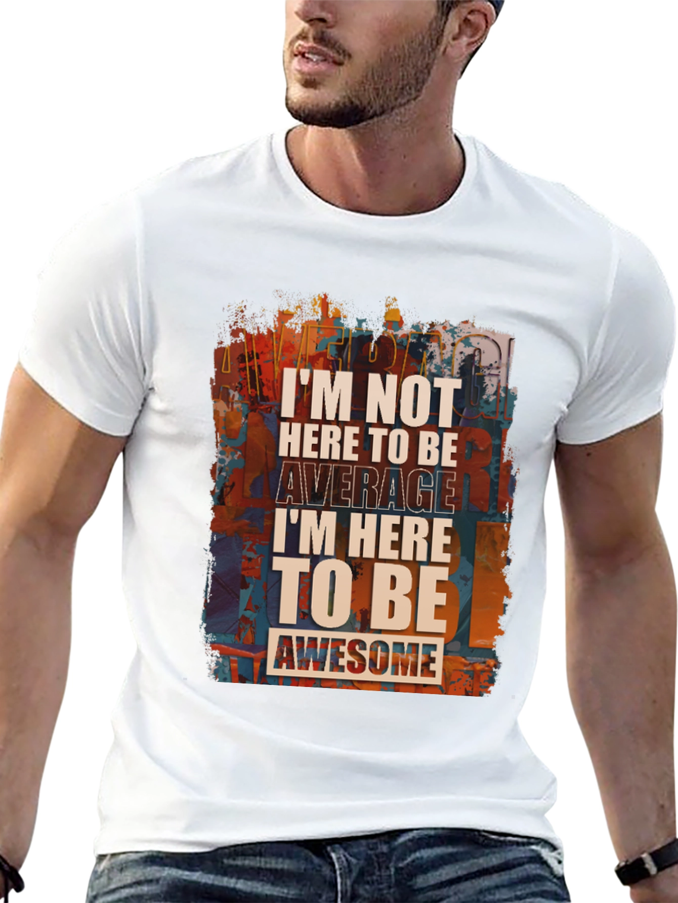 Awesome Mindset Mens Black T-Shirt