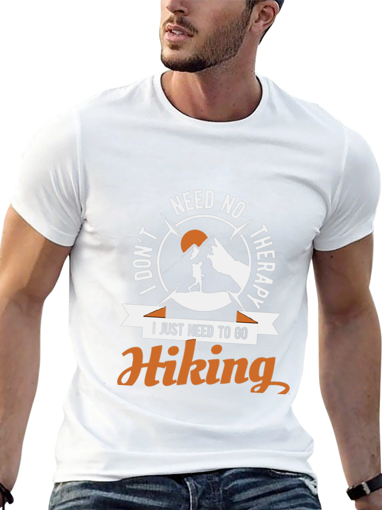 Hiking Therapy T-Shirt - Adventure Awaits!