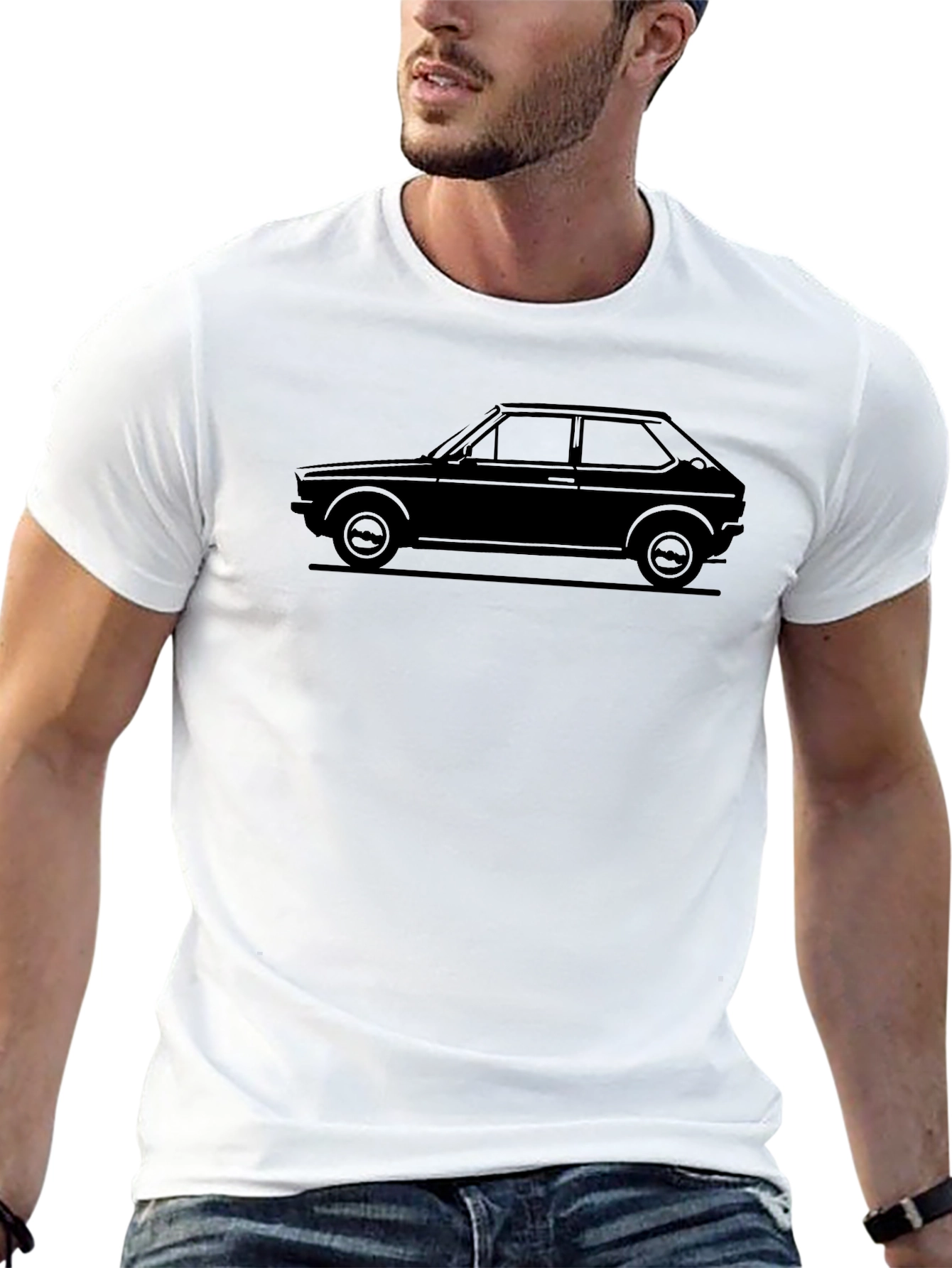 Classic Car Silhouette T-Shirt