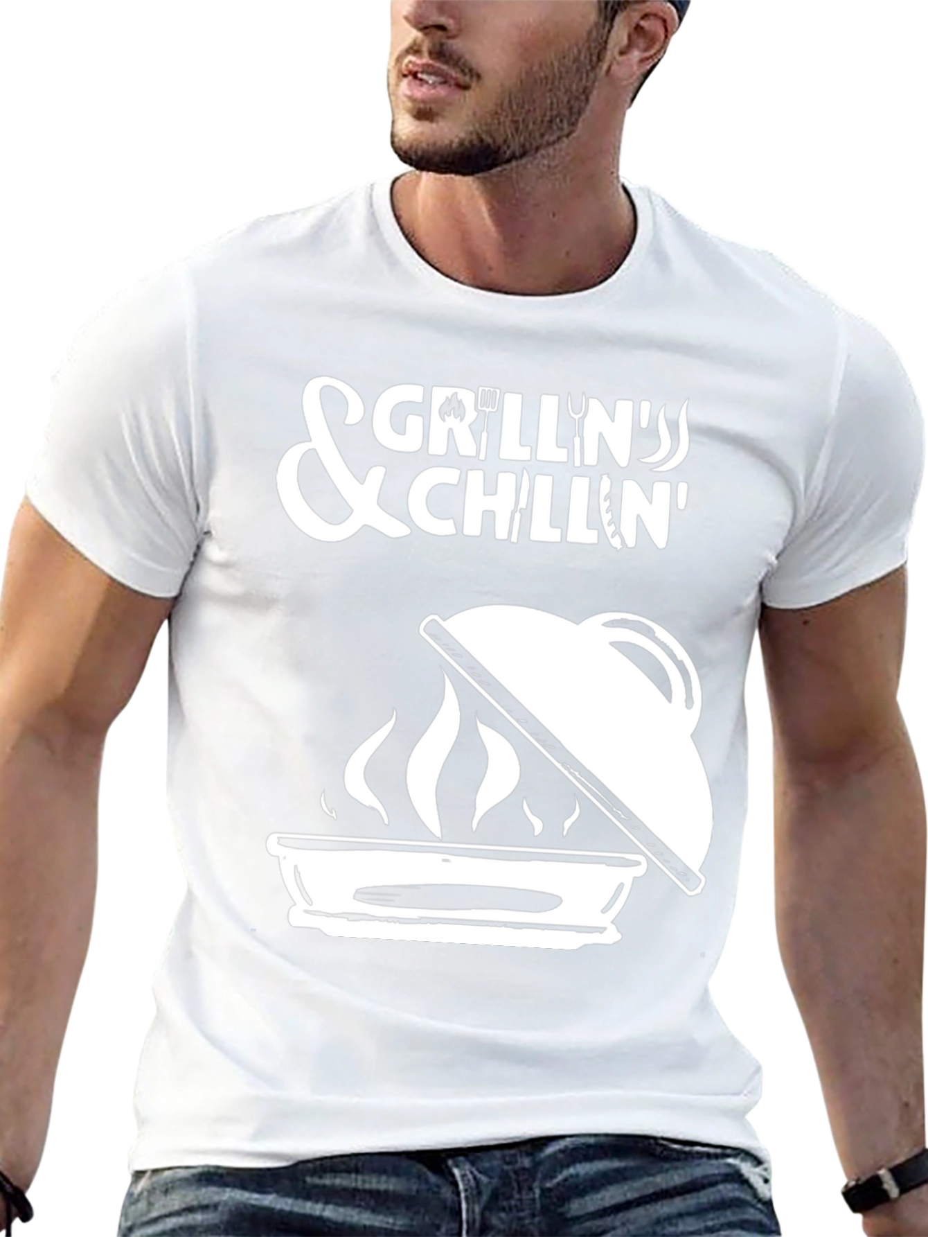 Grillin & Chillin Graphic T-Shirt