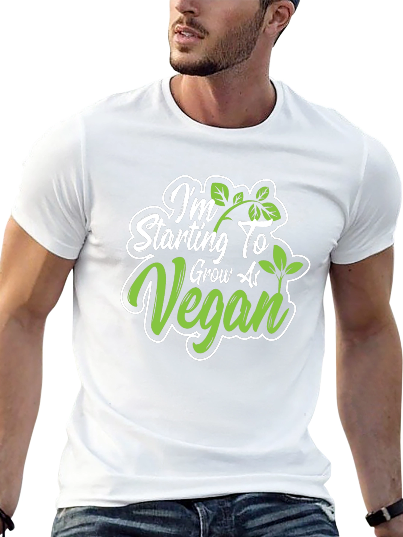 Im Starting To Grow As Vegan T-Shirt