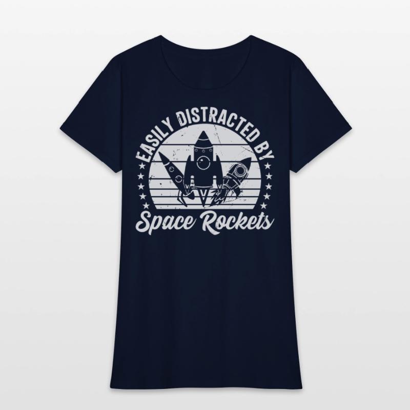 Rocket Ship Space Travel - Easily Distracted By Sp