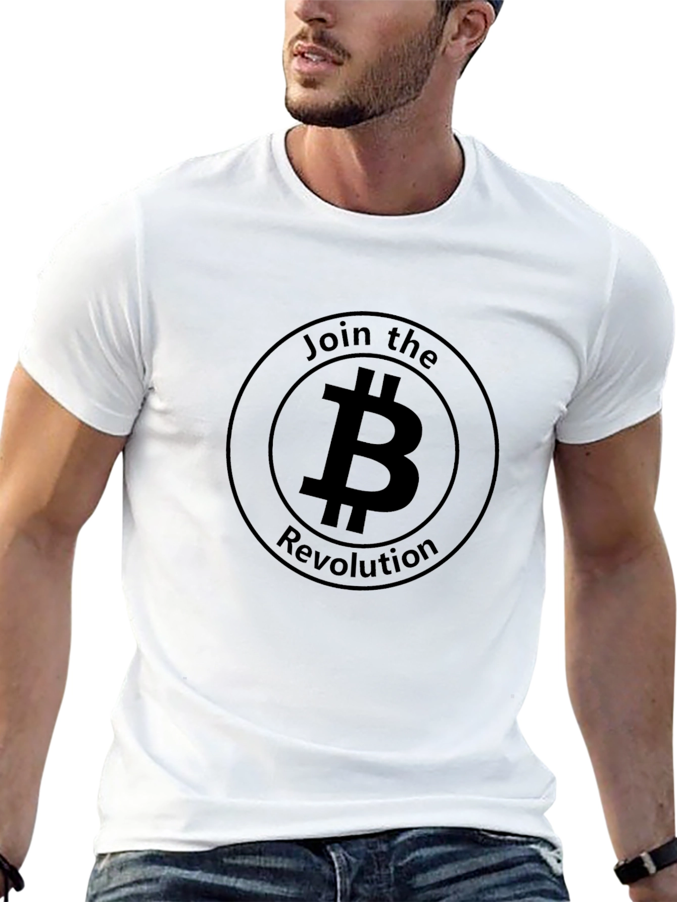 Bitcoin Revolution Black T-Shirt