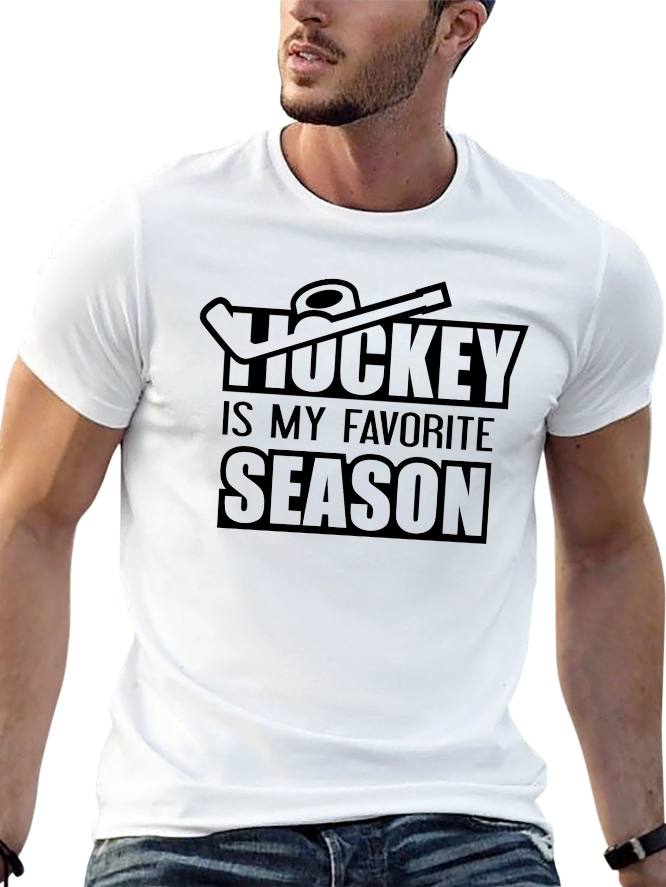 Hockey is My Favorite Season Graphic Tee