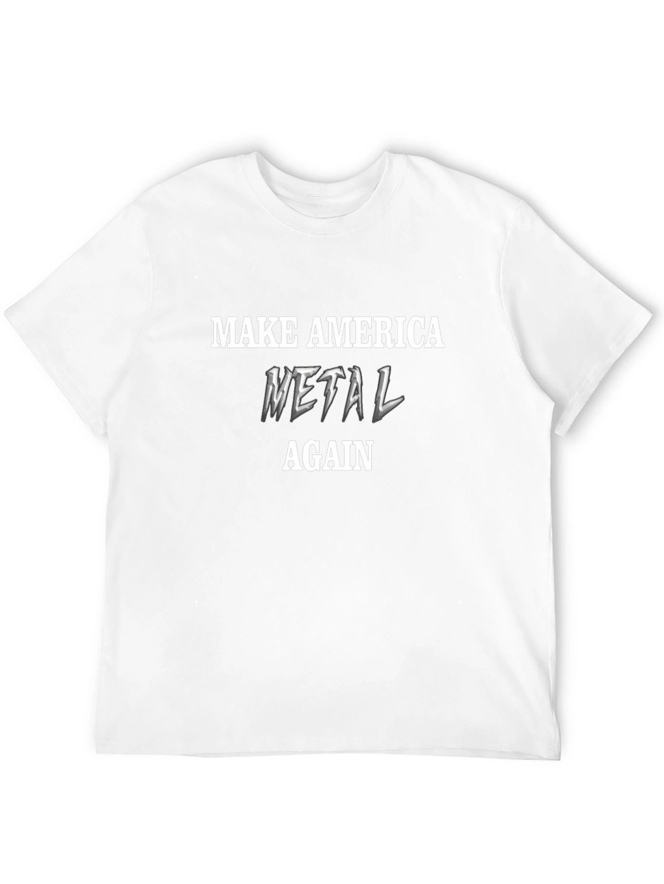 Make America Metal Again Black T-Shirt