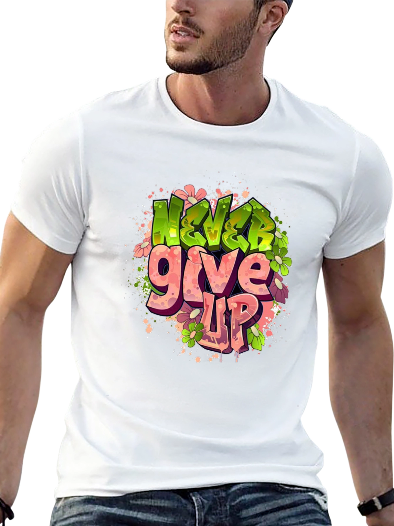 Never Give Up T-Shirt