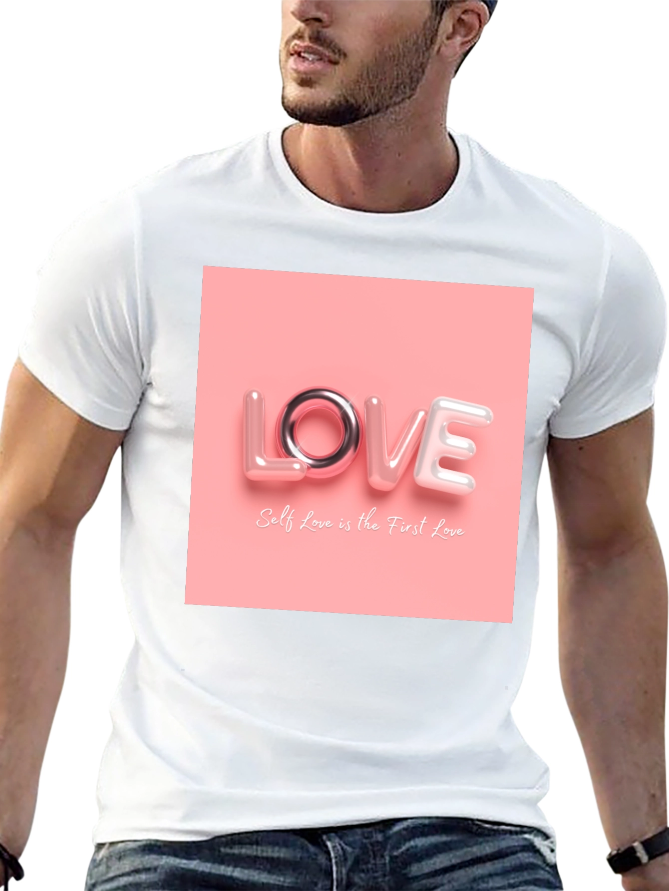 Love First T-Shirt Valentines Day Graphic Tee