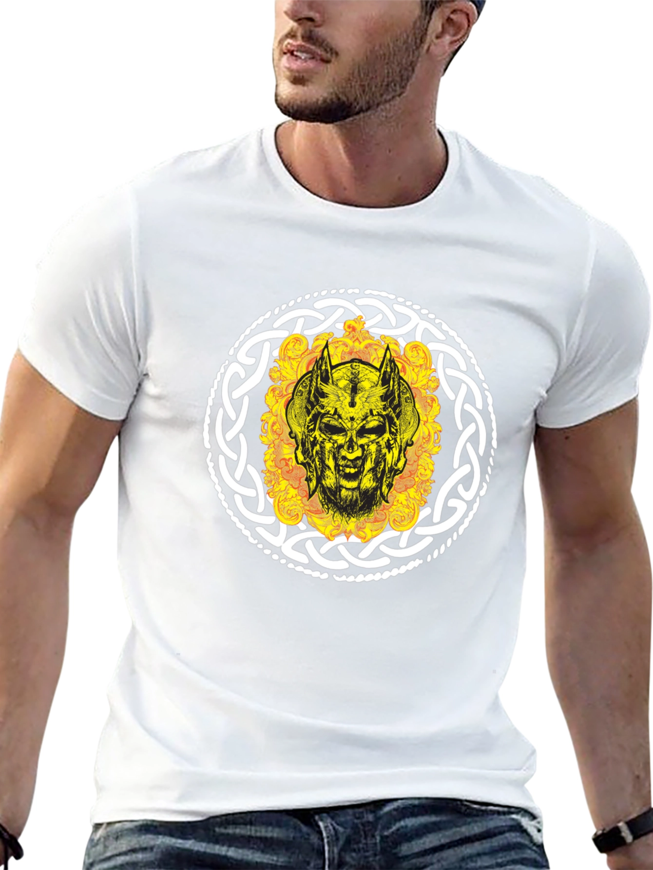 Viking Skull T-Shirt - Norse Mythology