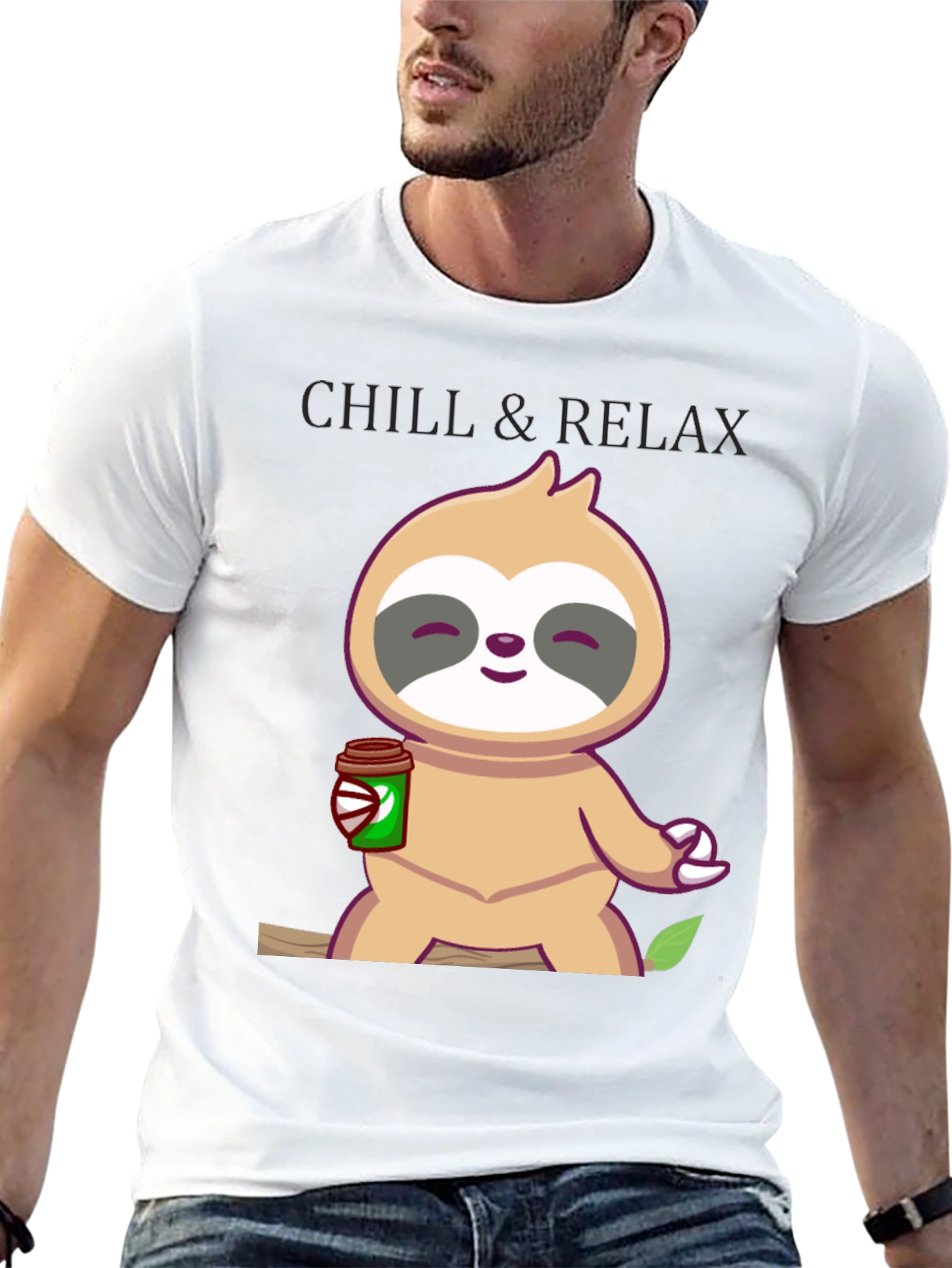 Chill Sloth T-Shirt - Relax & Unwind