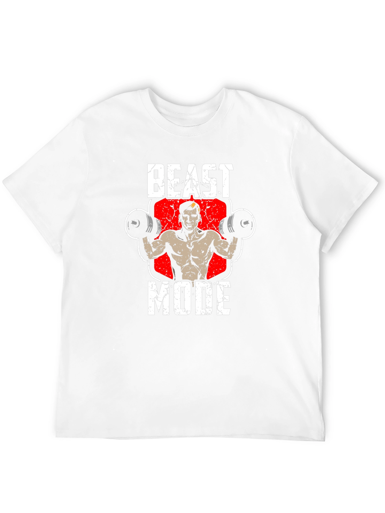 Beast Mode Graphic Tee - Mens Workout Shirt