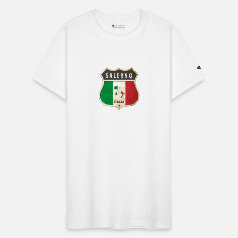 Salerno Italy coat of arms flags design