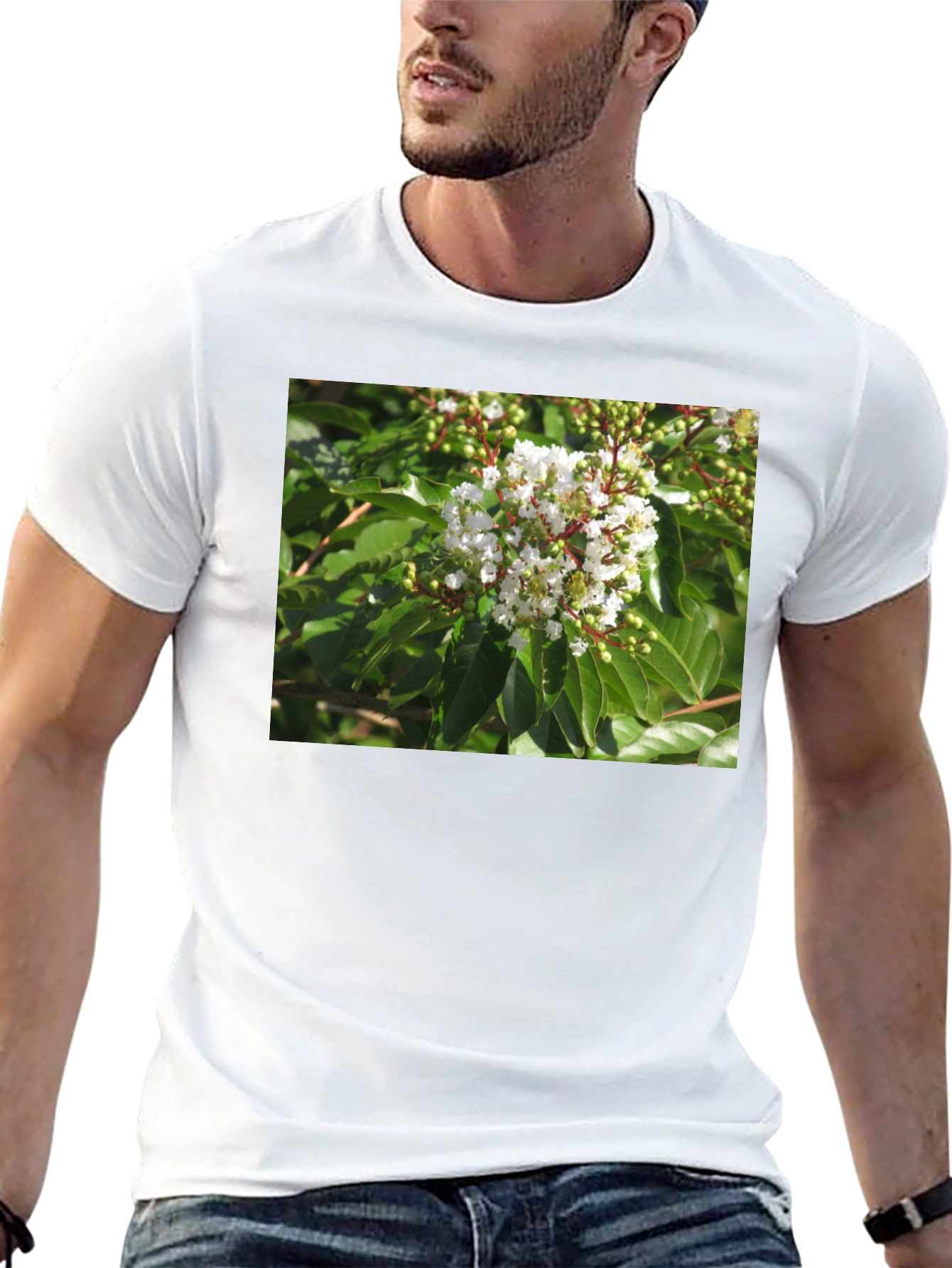 Floral T-Shirt - Nature Inspired Design