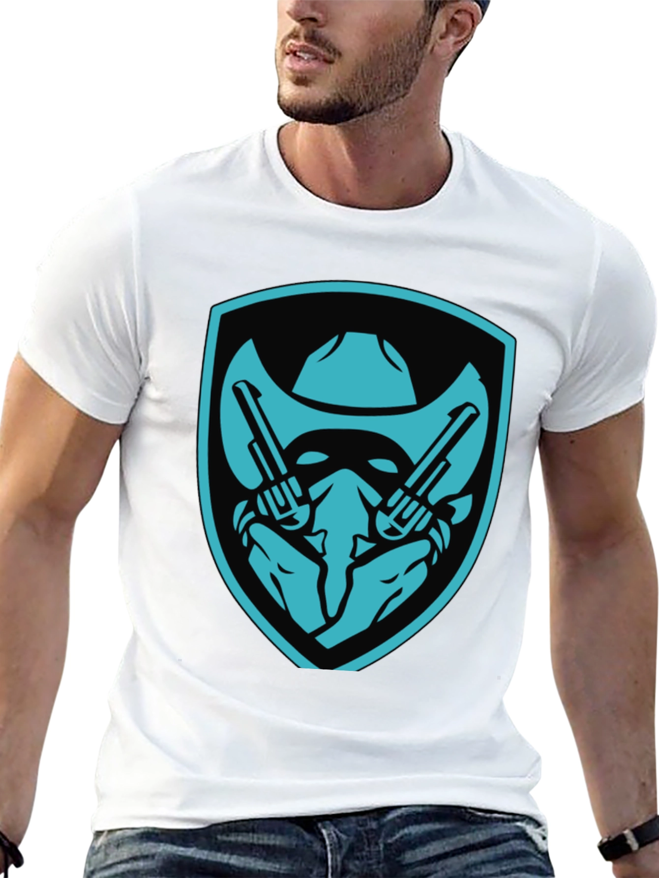 Cowboy Bandit Graphic T-Shirt