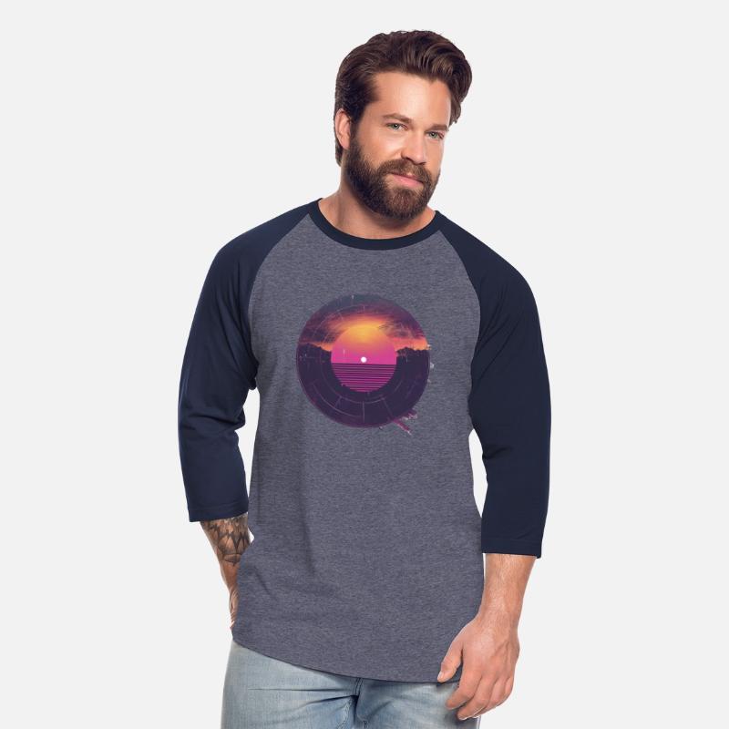 Sunset Horizon Retro Vibes