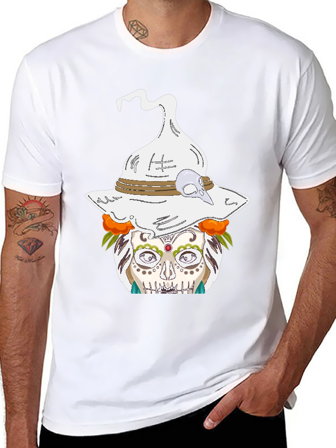Day of the Dead Witch T-Shirt