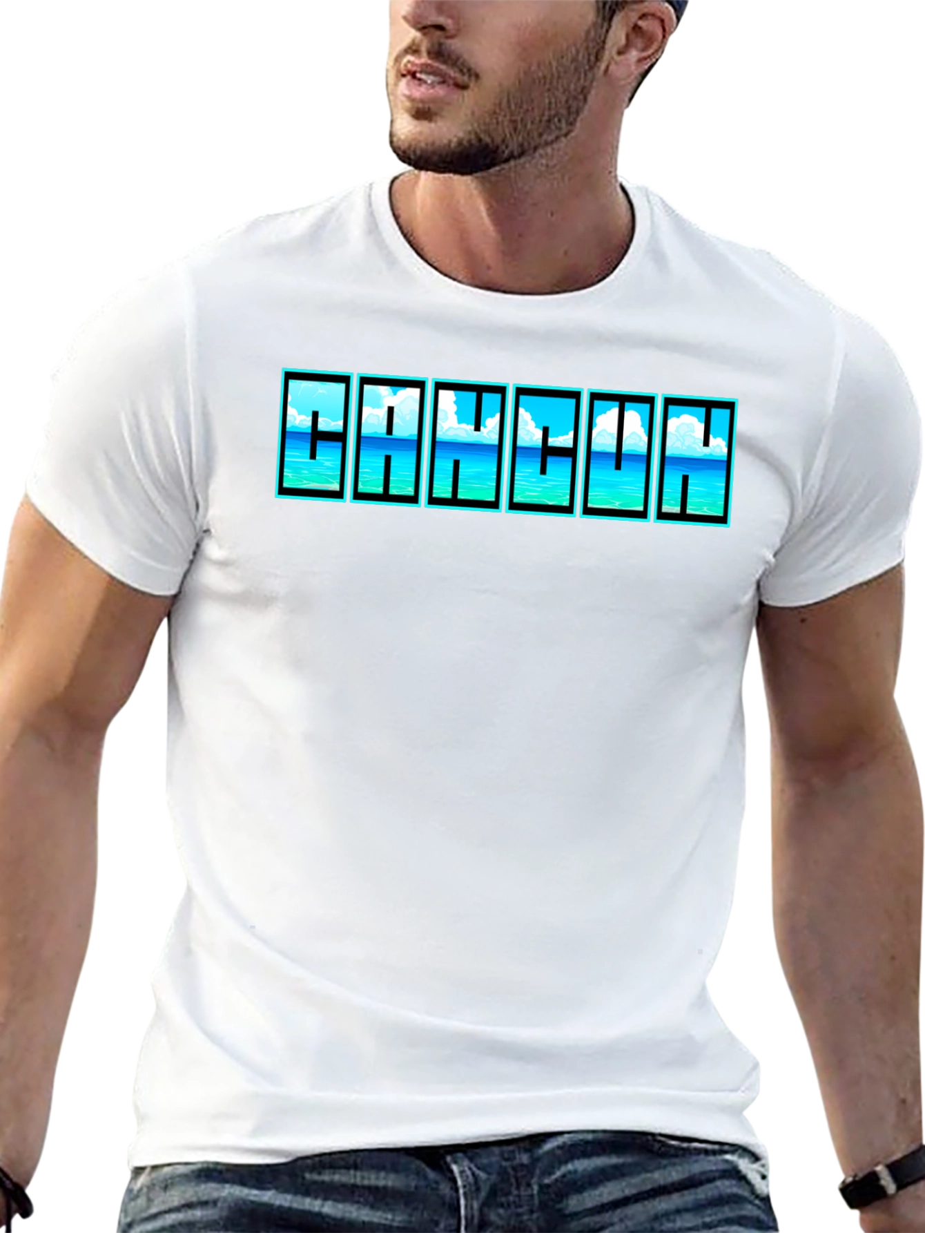 CANCUN Graphic T-Shirt - Vacation Ready