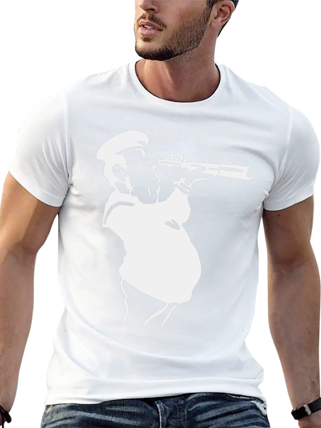 Nautical Mariner T-Shirt - Captain Graphic Tee