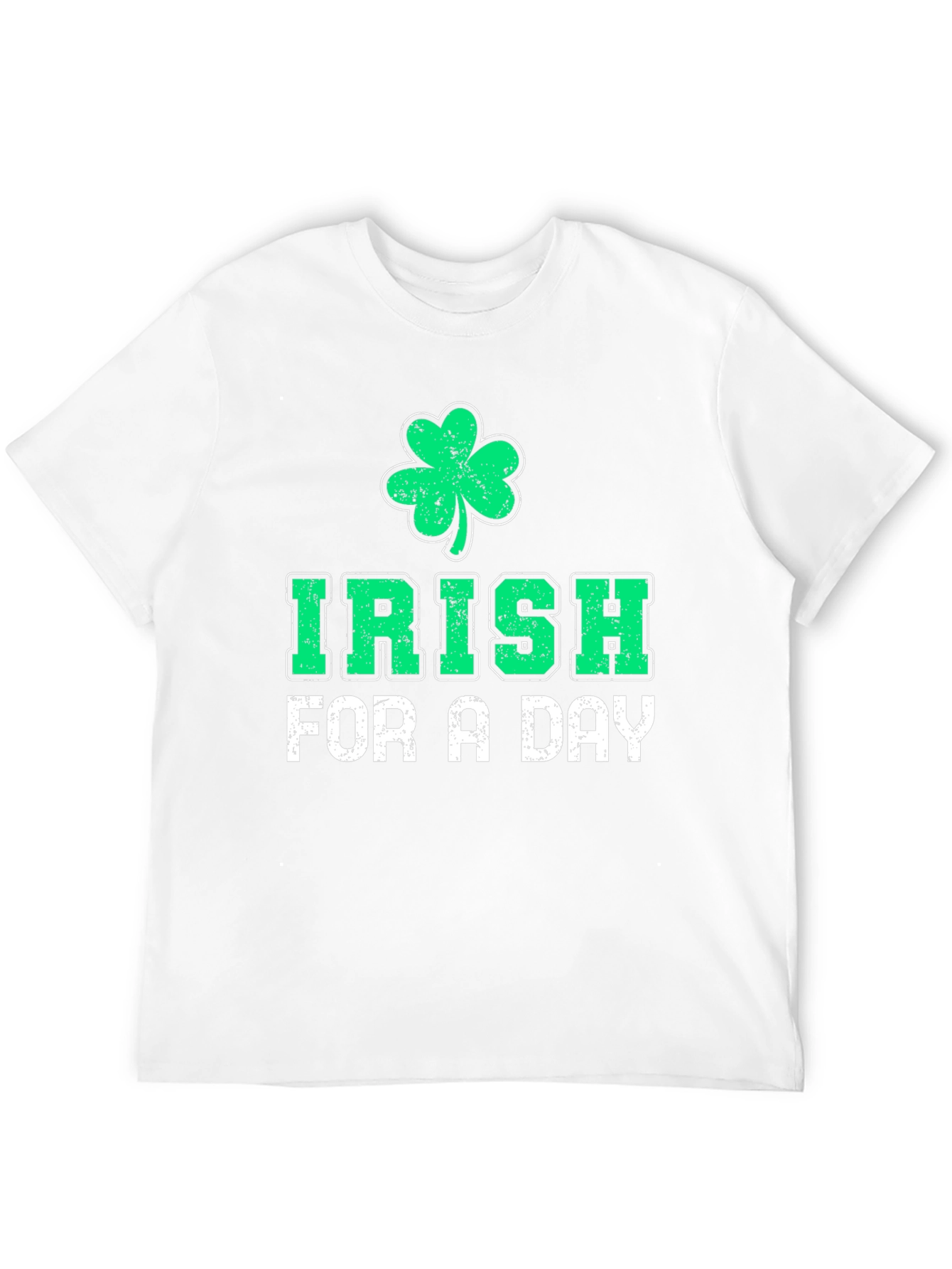 Irish For A Day Shamrock Graphic T-Shirt