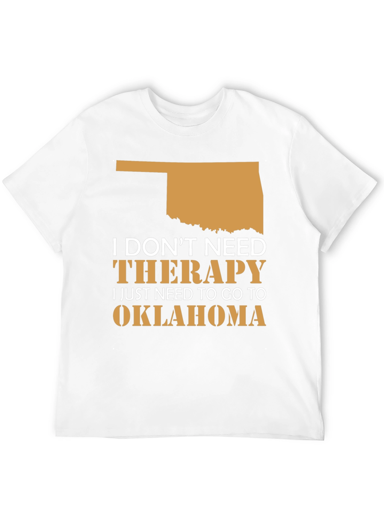 Oklahoma Therapy T-Shirt: State Pride Tee